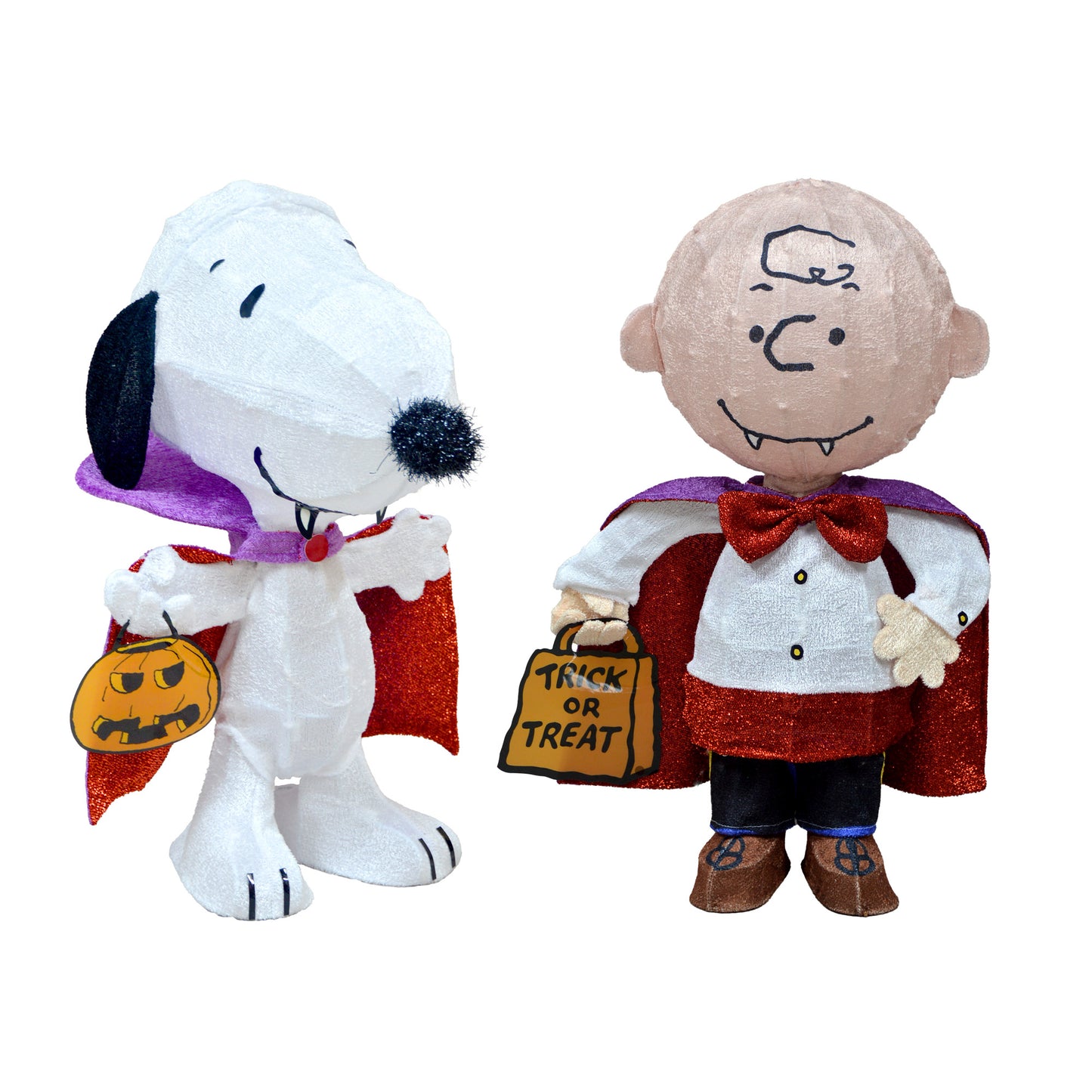 Peanuts Vampire Two-Piece Pre-Lit Halloween Yard Art Set image 4