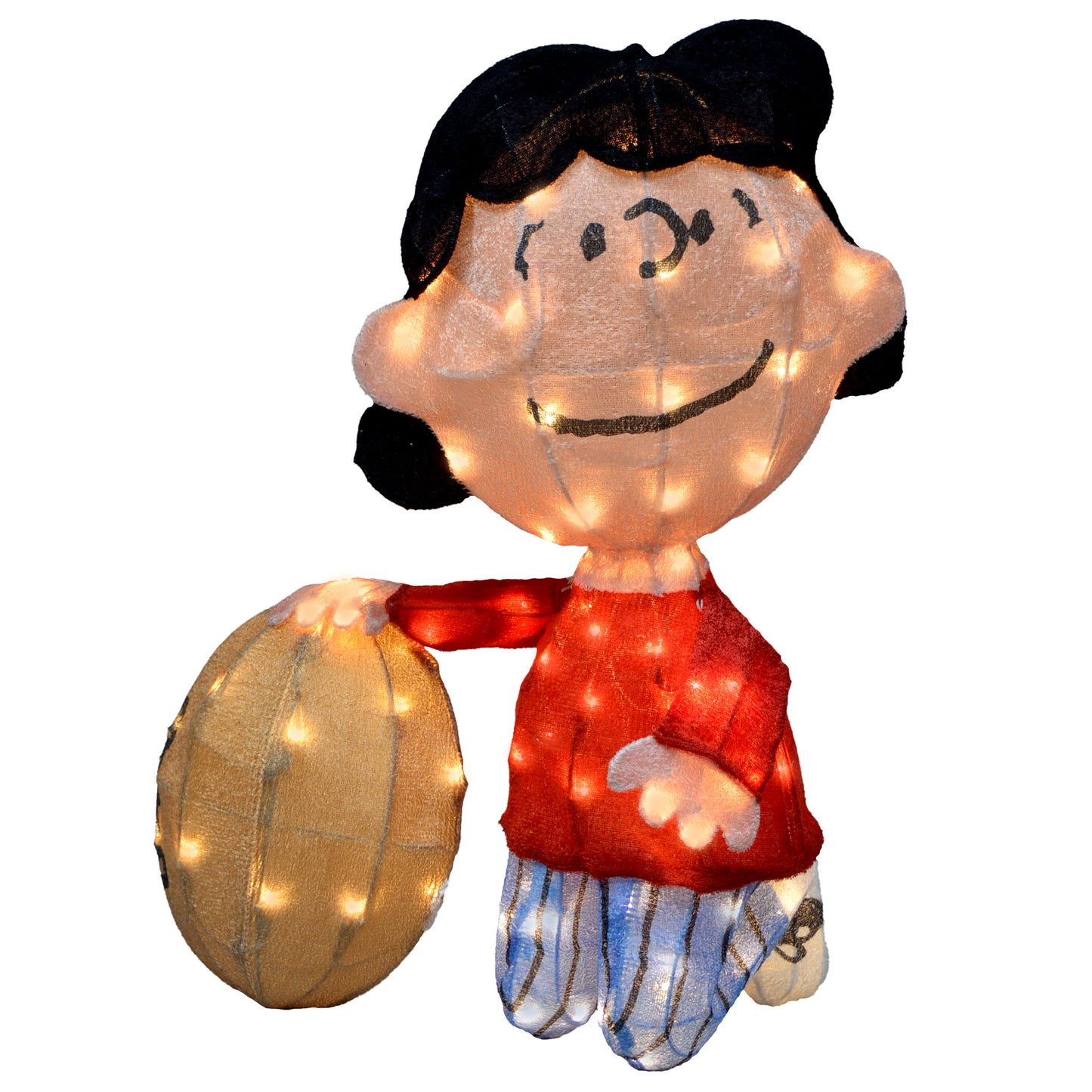 32-Inch Peanuts Lucy and Charlie Brown Pre-Lit Halloween Yard Art Set image 5