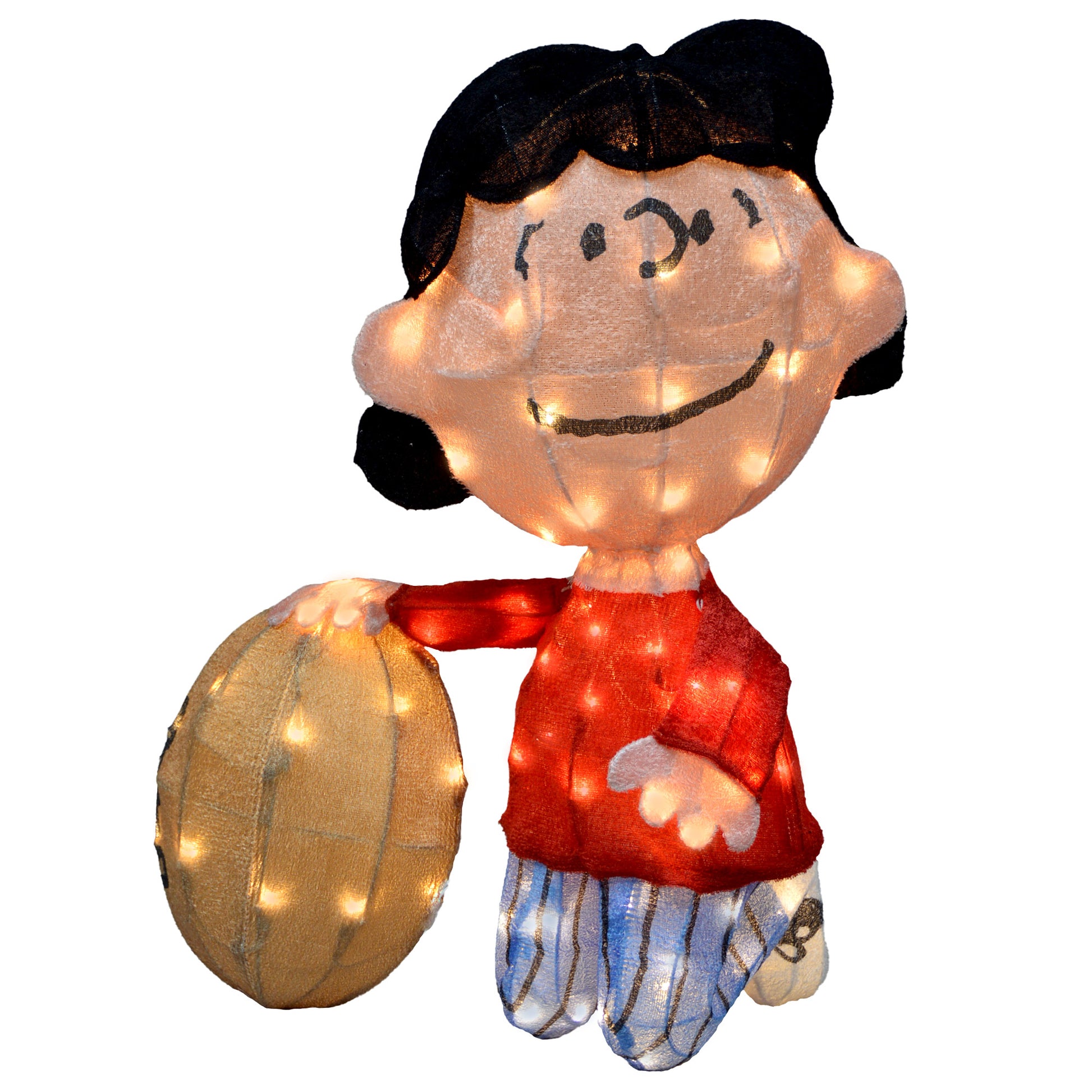 32-Inch Peanuts Lucy and Charlie Brown Pre-Lit Halloween Yard Art Set image 5