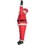 Load image into Gallery viewer, Gemmy Christmas Inflatable Realistic Roof Hangin&#39; Santa, 6.5 ft Tall, Multi
