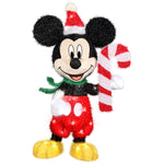 Load image into Gallery viewer, Gemmy Disney Mickey with Candy Cane Tinsel Yard Sculpture, 32-Inch, Pre-Lit LED Christmas Decor

