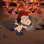 Load image into Gallery viewer, Peanuts 32 Peanuts LED L2D PreLit Yard Decor Sport Snoopy Skating, White
