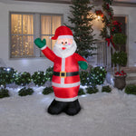 Load image into Gallery viewer, Gemmy Christmas Inflatable Santa  , 6 ft Tall, Multi
