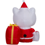 Load image into Gallery viewer, Gemmy Christmas Airblown Inflatable Hello Kitty w/Presents Scene , 4 ft Tall, White
