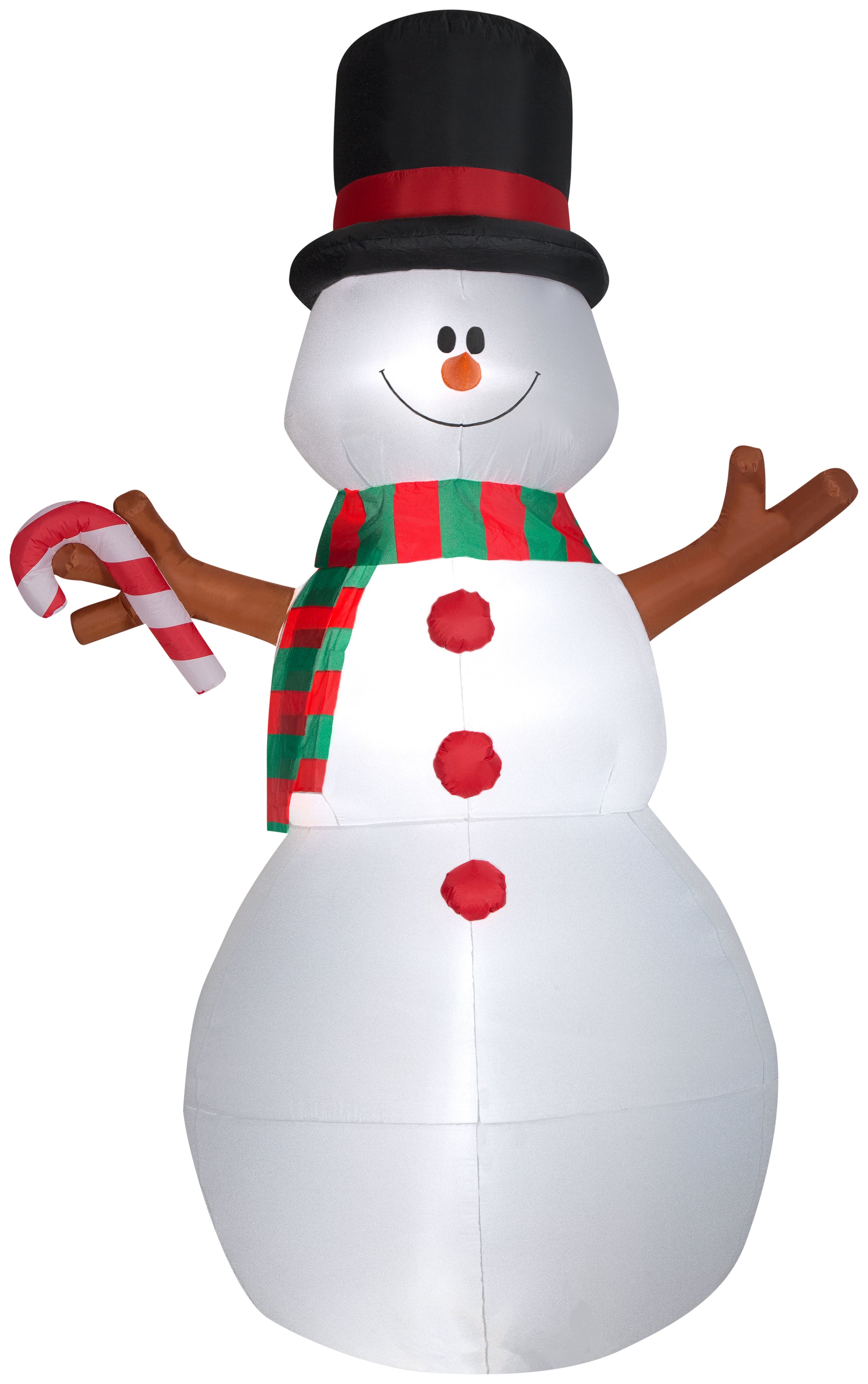 10-Ft Animated Swiveling Snowman Christmas Inflatable