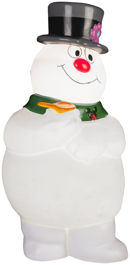 24-Inch Frosty with Scarf Lighted Outdoor Blow Mold