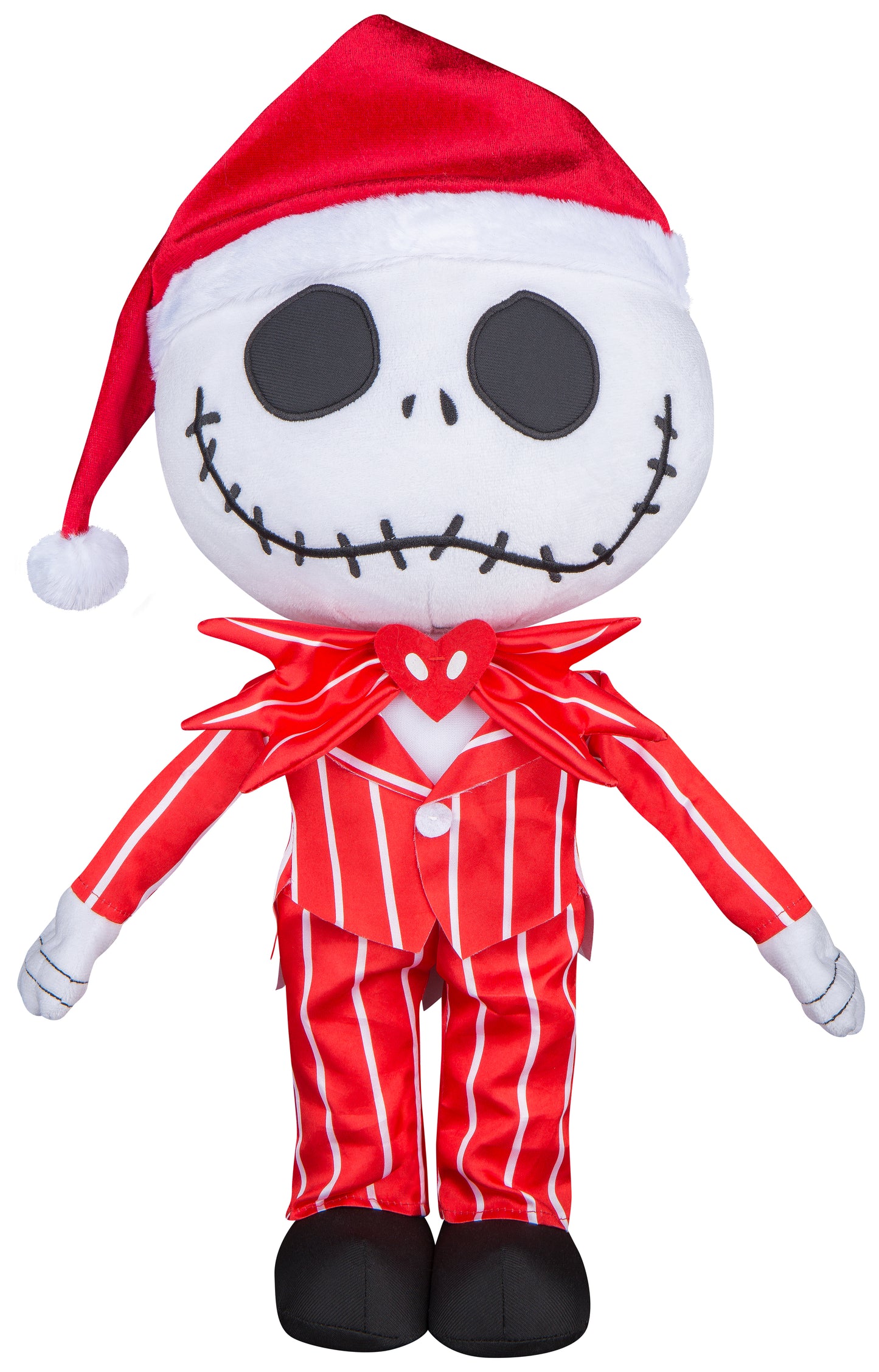 Holiday Greeter Big Head Jack Skellington in Red Outfit OPP SM Disney