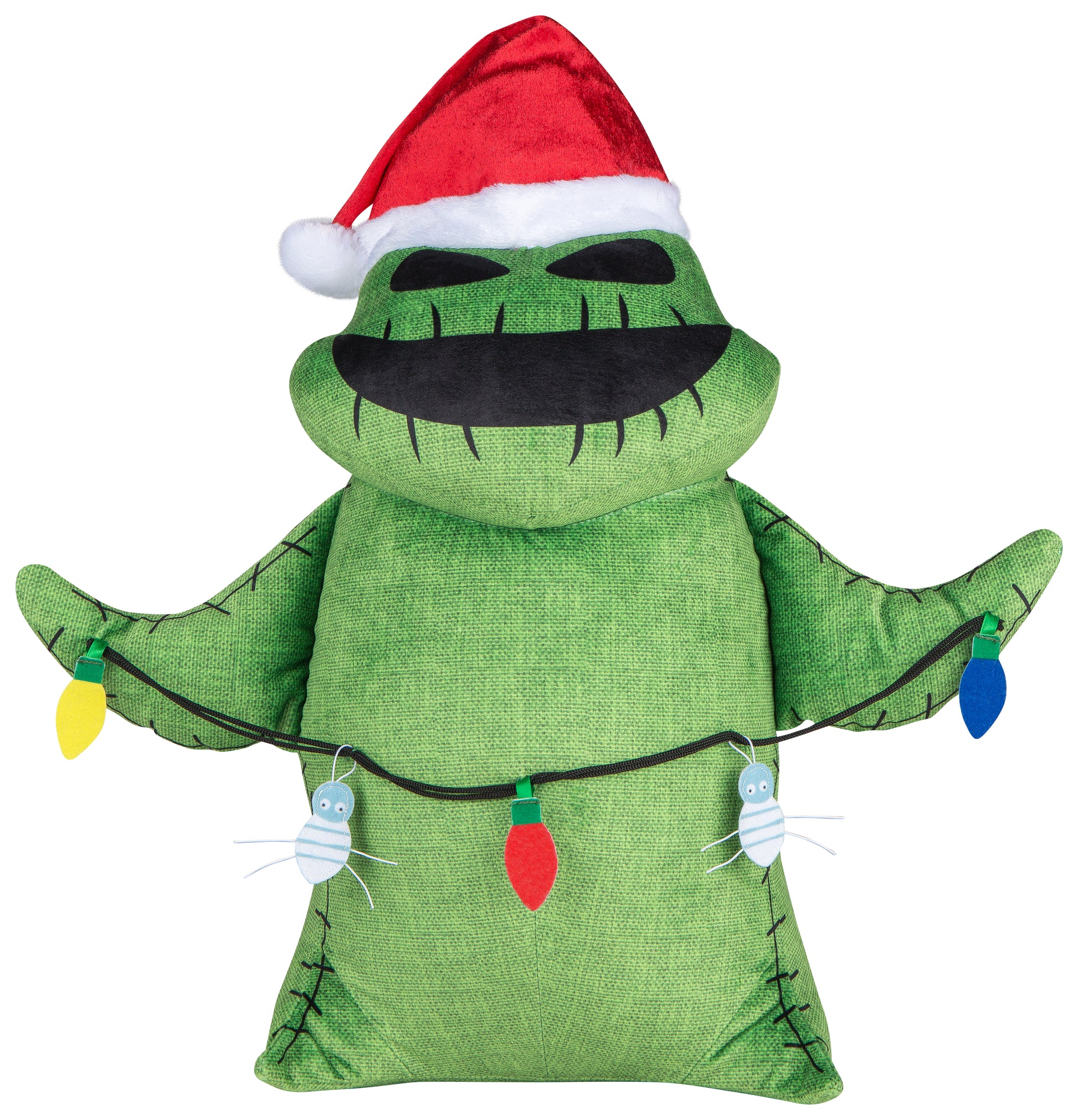 Holiday Greeter Oogie Boogie w/Santa Hat OPP SM Disney