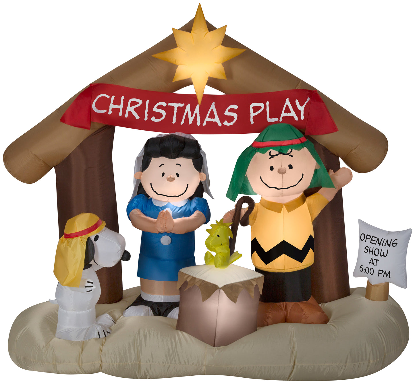 Inflatables Peanuts Nativity Scene