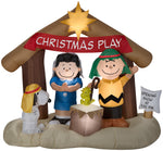Load image into Gallery viewer, Gemmy Inflatables Peanuts Nativity Scene
