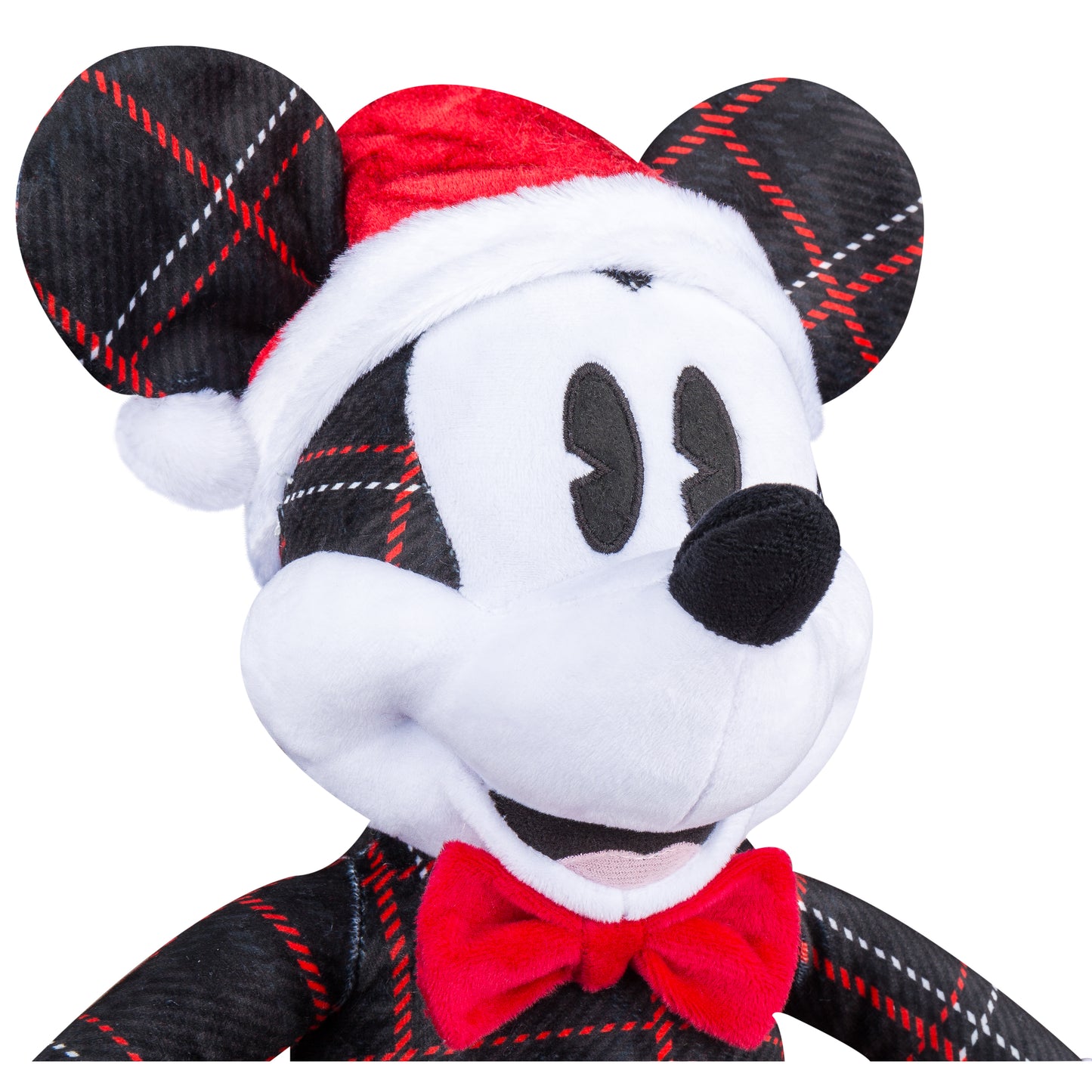 Christmas Inflatable Mickey Mouse in Vintage Plaid, 1.5 ft Tall image 4
