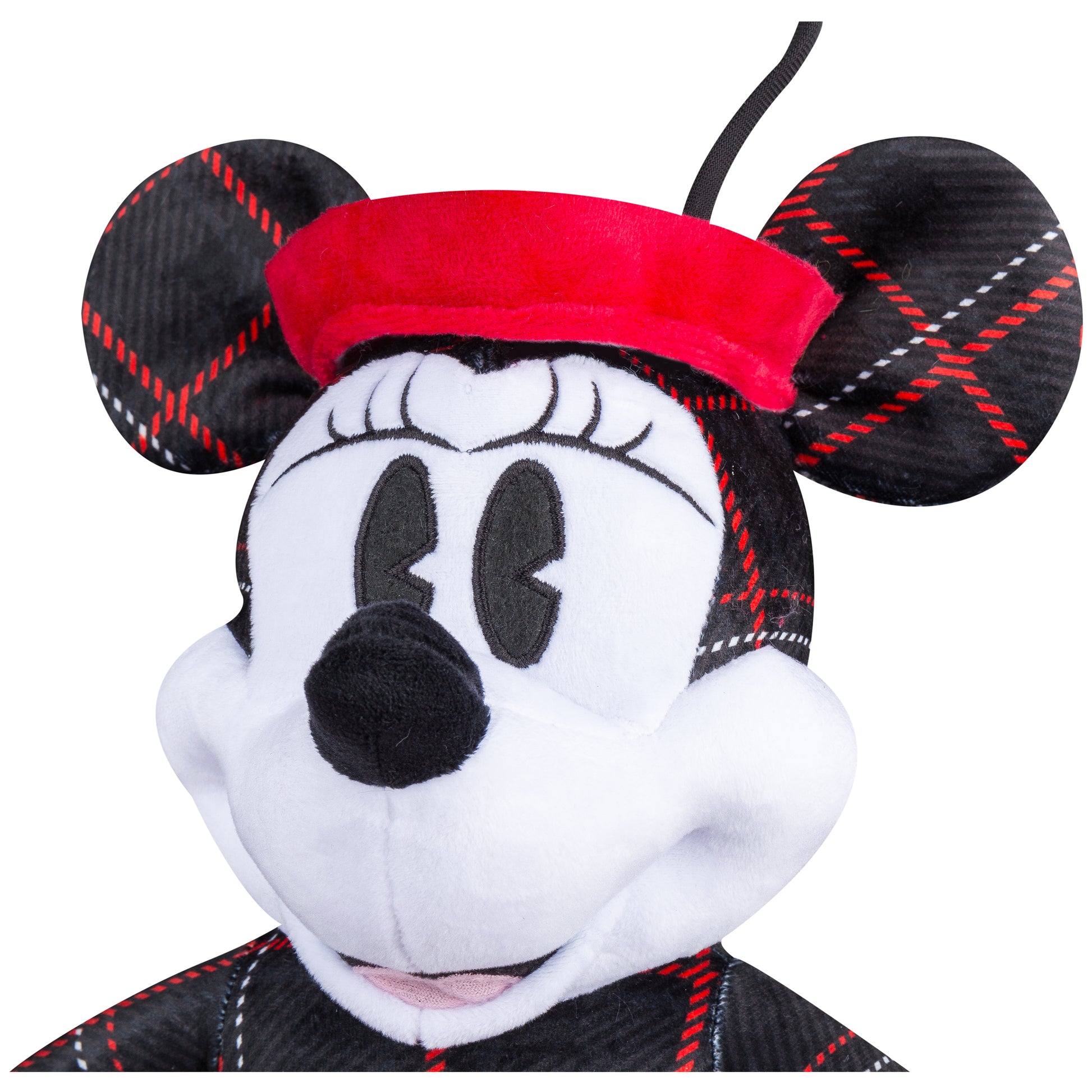 1.5-Ft Minnie Mouse in Vintage Plaid Christmas Inflatable image 5