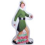 Load image into Gallery viewer, Gemmy Photorealistic Christmas Inflatable Buddy the Elf Strolling, 6 ft Tall, Multi
