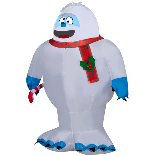 Christmas Inflatable Bumble with Candy Cane, 3.5 ft Tall