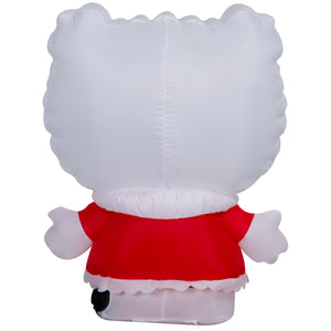 Gemmy Christmas Inflatable Hello Kitty in Snowflake Dress, 3 ft Tall, Multi