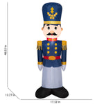 Load image into Gallery viewer, Gemmy Christmas Inflatable Toy Soldier, 4 ft Tall, Multi

