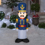 Load image into Gallery viewer, Gemmy Christmas Inflatable Toy Soldier, 4 ft Tall, Multi
