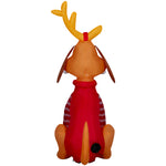 Load image into Gallery viewer, Gemmy Christmas Inflatable Max in Sweater, 4 ft Tall, Multi
