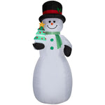 Load image into Gallery viewer, Gemmy Giant Christmas Inflatable Snowman, 10 ft Tall, Multi
