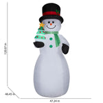 Load image into Gallery viewer, Gemmy Giant Christmas Inflatable Snowman, 10 ft Tall, Multi
