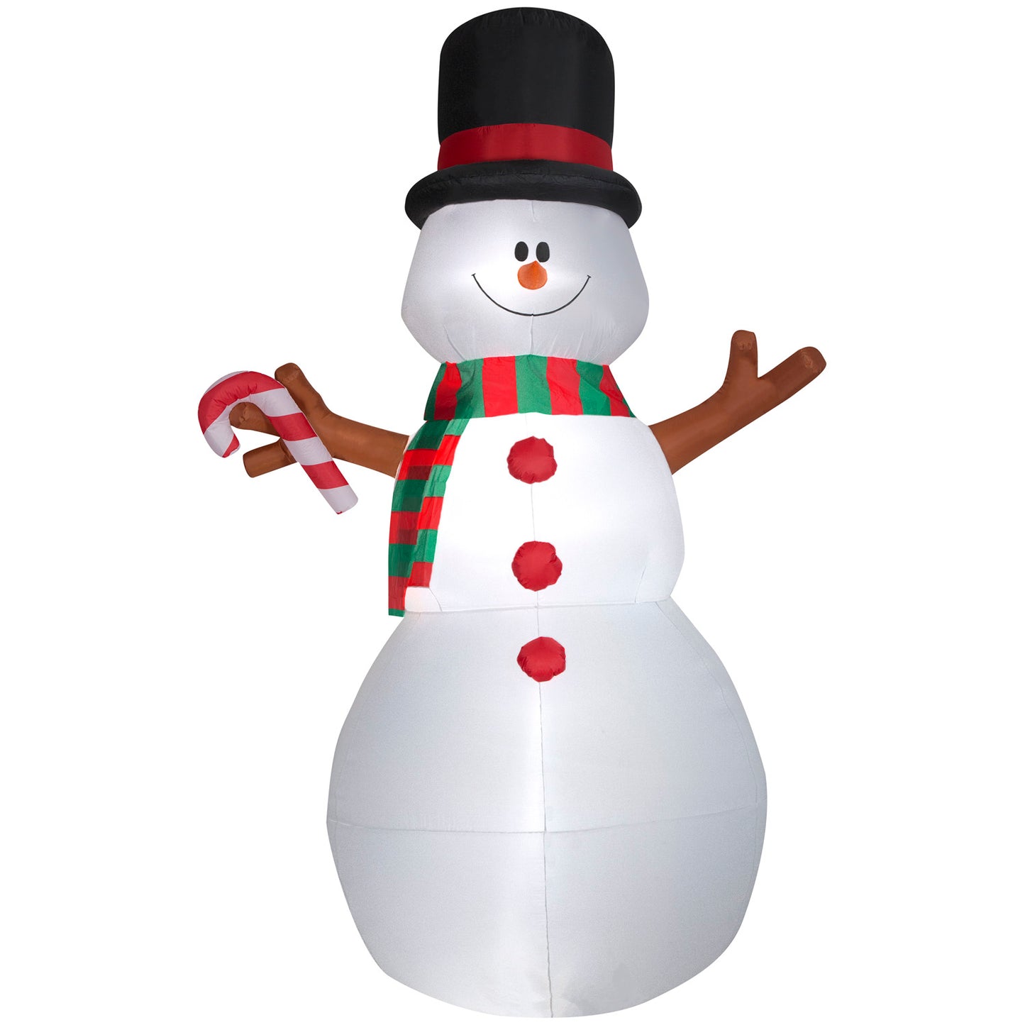 10-Ft Animated Swiveling Snowman Christmas Inflatable