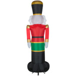 Load image into Gallery viewer, Gemmy Christmas Inflatable Luxe Nutcracker, 8 ft Tall, Multi
