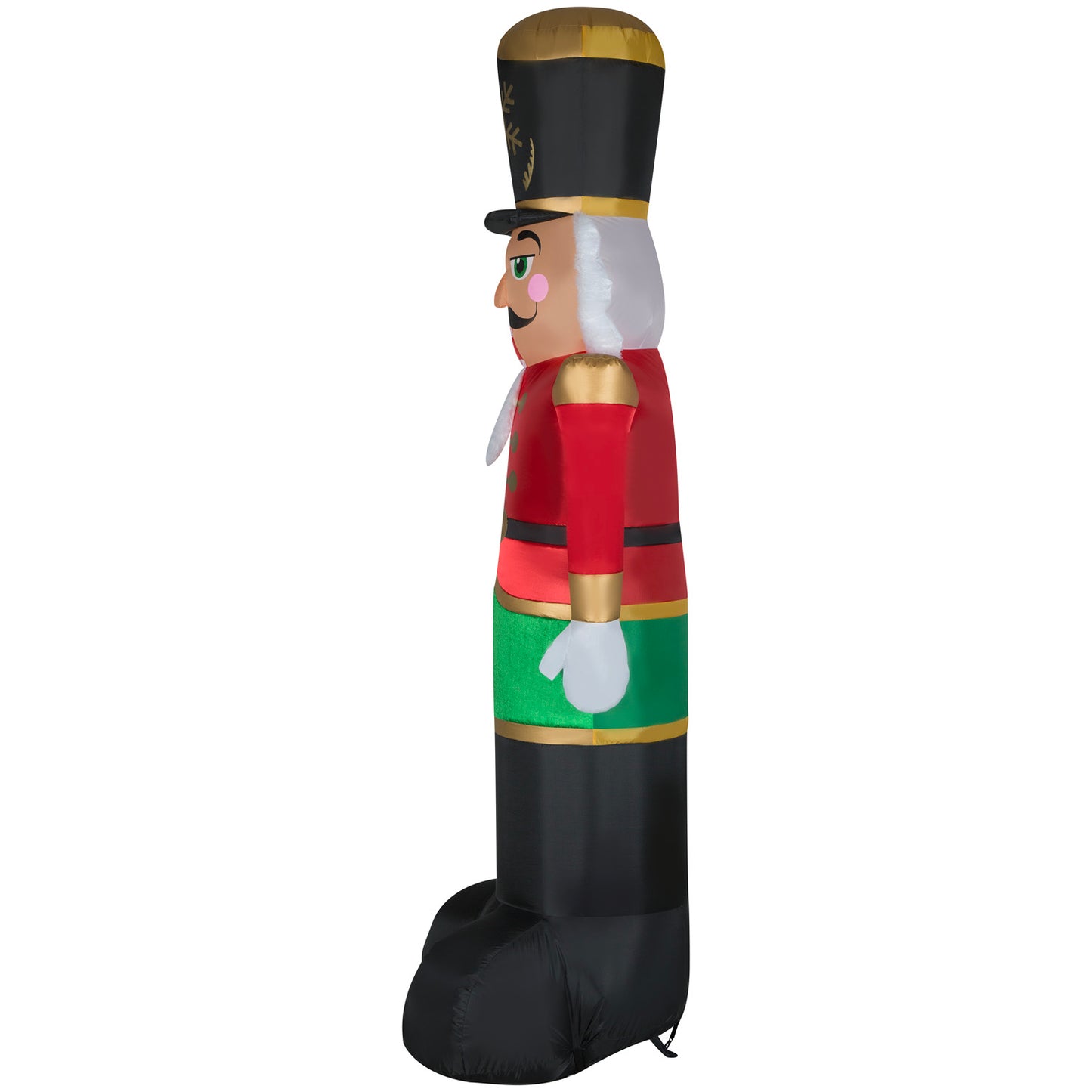 Christmas Inflatable Luxe Nutcracker, 8 ft Tall image 3