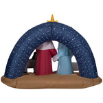 Load image into Gallery viewer, Gemmy Christmas Inflatable Starry Nativity Scene, 5 ft Tall, Multi
