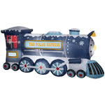 Load image into Gallery viewer, Gemmy Christmas Airblown Inflatable Polar Express Train Colossal WB, 4 ft Tall, Blue
