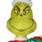 Load image into Gallery viewer, Gemmy Christmas Airblown Inflatable Grinch w/Ornament Giant Dr. Seuss , 11 ft Tall, Multi
