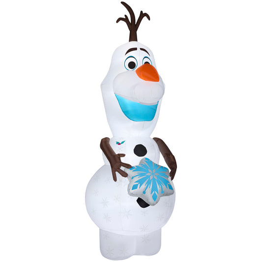 Christmas Inflatable Olaf with Snowflake, 11 ft Tall