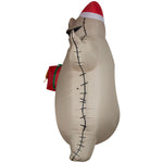 Load image into Gallery viewer, Gemmy Giant Airblown Inflatable Oogie Boogie with Present for Lock, Shock and Barrel, 10.5 ft Tall

