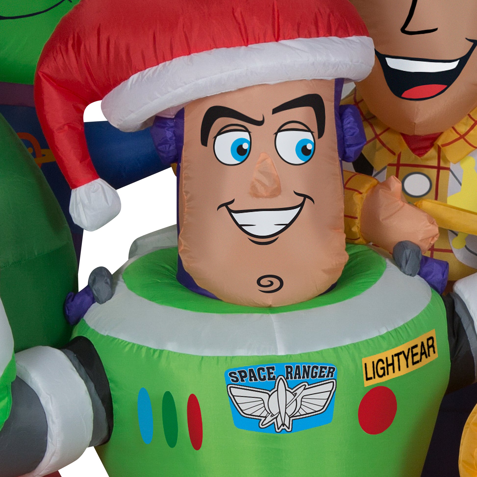 Christmas Inflatable Toy Story w/Sleigh Scene Disney, 5 ft Tall image 3