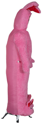 Load image into Gallery viewer, Gemmy Photorealistic Airblown Inflatable Mixed Media Ralphie w/Pink FuzzyPlush Bunny Suit WB, 6 ft Tall
