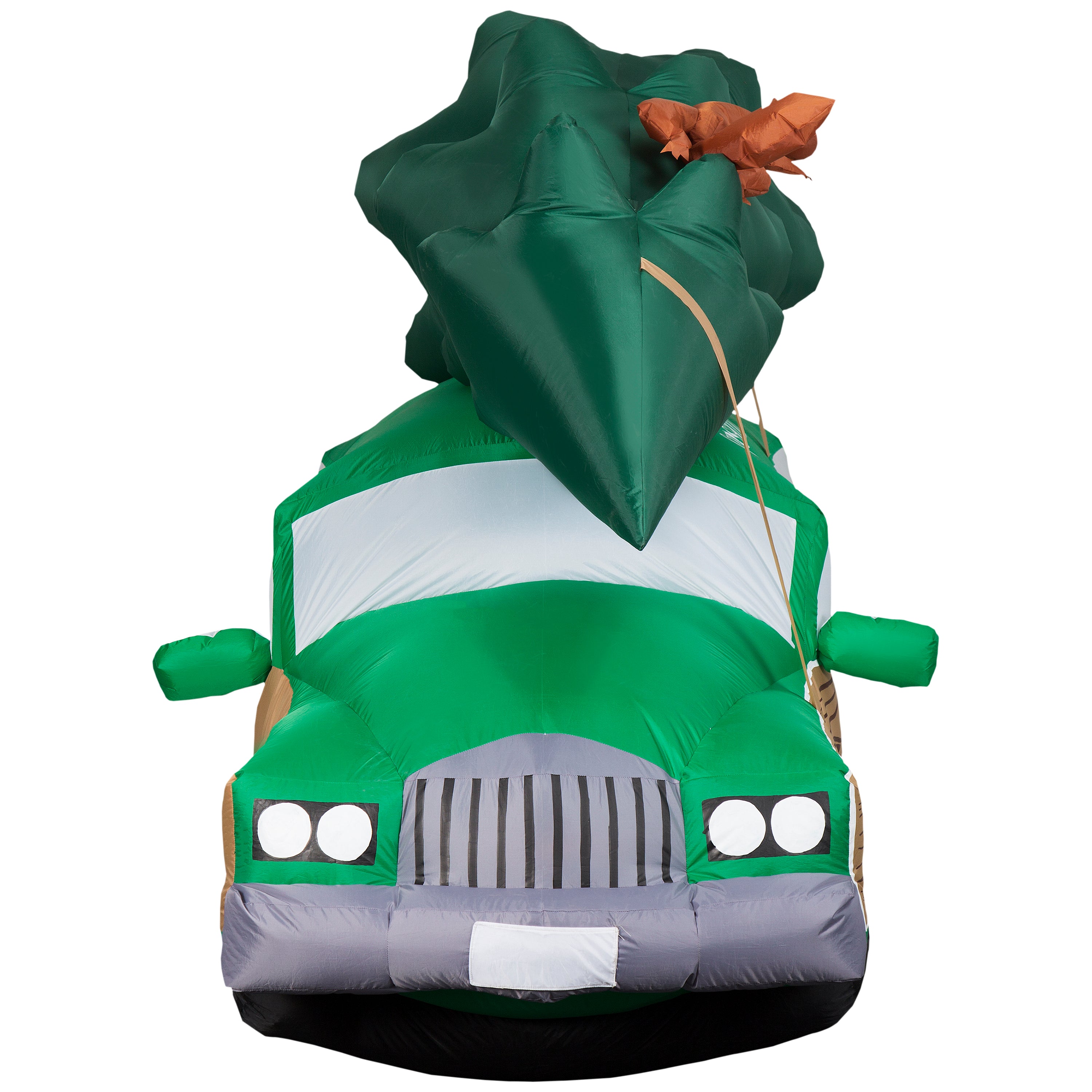 Gemmy Christmas Inflatable Griswold Station Wagon with Tree and Squirrel, 4.5 ft Tall