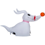 Load image into Gallery viewer, Gemmy Airblown Disney Stylized Zero with Candy Cane Christmas Inflatable, 3-Ft, LED Yard Decor
