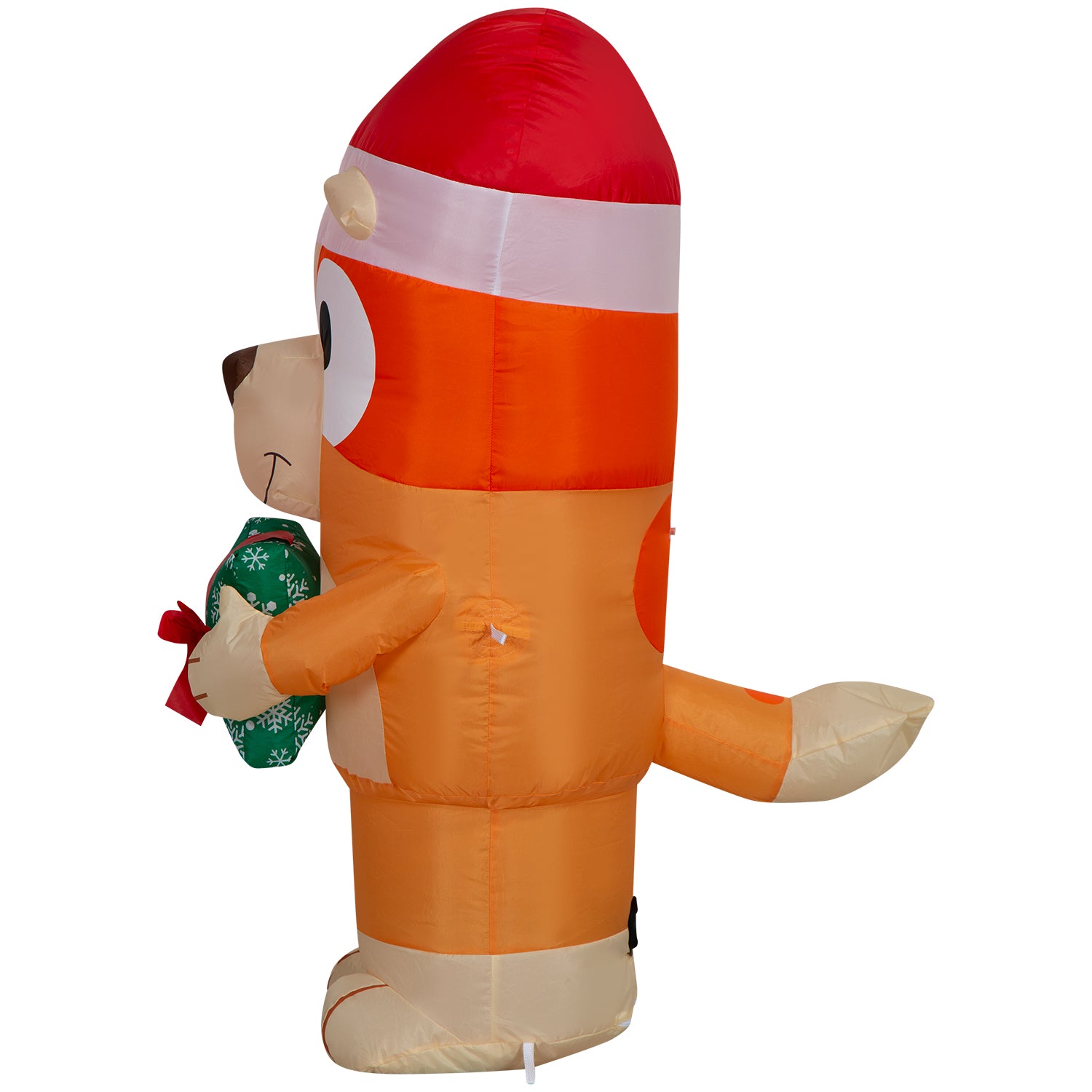 Gemmy Christmas Inflatable Bingo with Present (Bluey), 3.5 ft Tall, Multi
