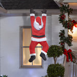 Load image into Gallery viewer, Gemmy Realistic Hanging Santa Christmas Decoration, 59-Inch, Indoor/Outdoor
