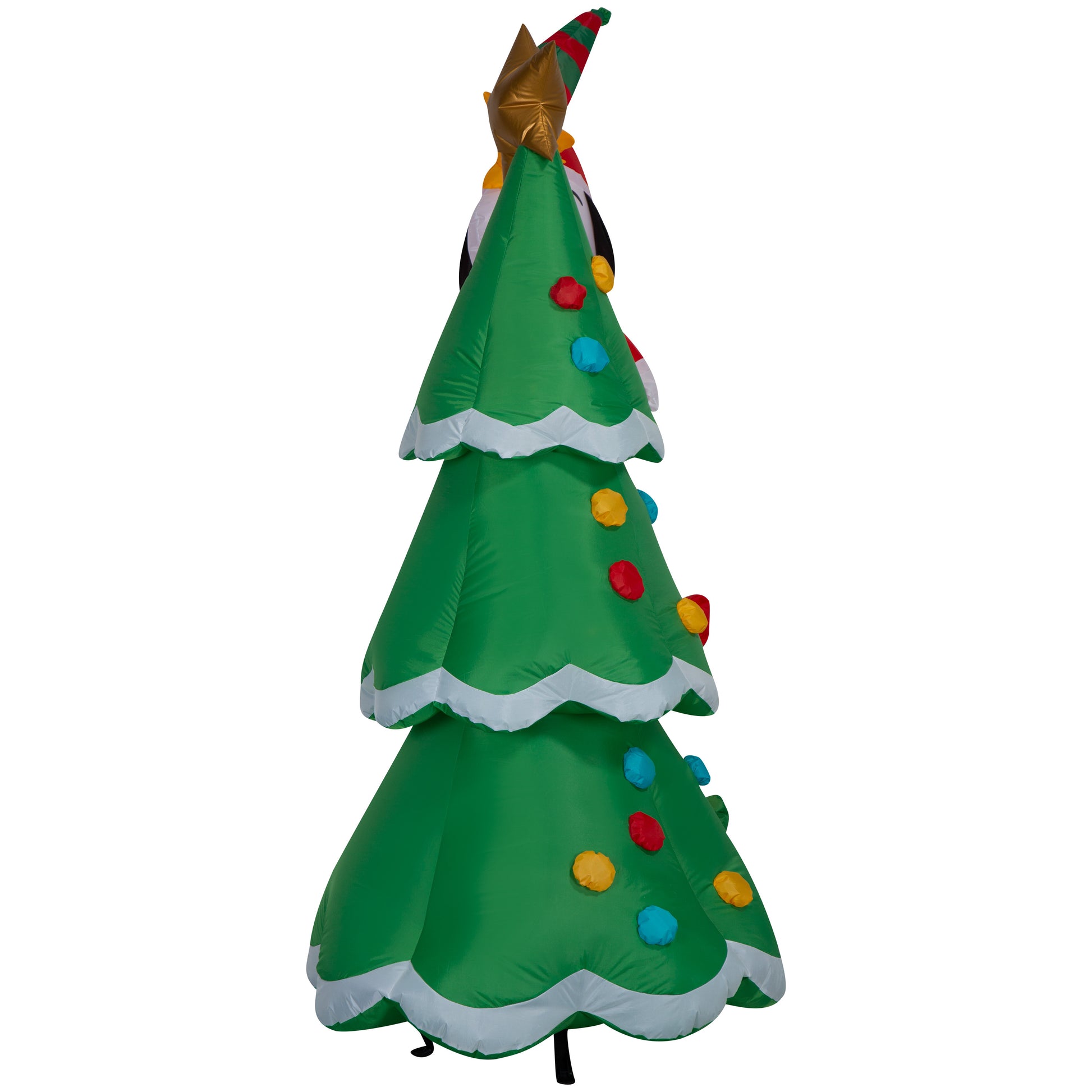 6-Ft Peanuts Snoopy with Woodstock Decorating Tree Christmas Inflatable image 4