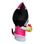 Load image into Gallery viewer, Gemmy Airblown Sanrio Kuromi with Yellow Present Christmas Inflatable, 4.5-Ft, LED Yard Decor
