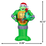 Load image into Gallery viewer, Gemmy Airblown TMNT Donatello with Christmas Tree Christmas Inflatable, 3.5-Ft, LED Yard Decor
