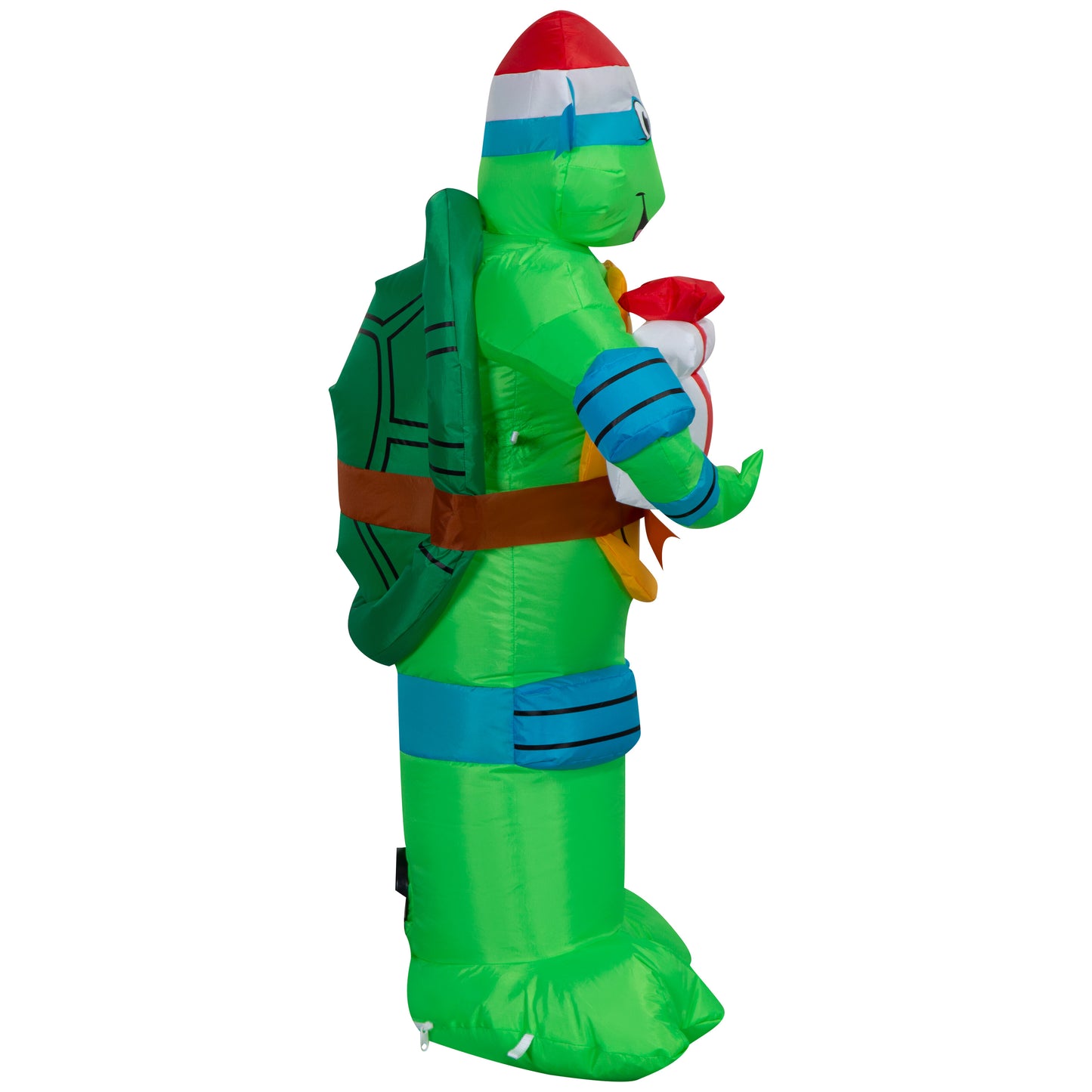 3.5-Ft TMNT Leonardo with Present Christmas Inflatable image 4