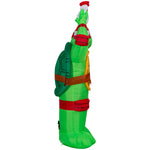 Load image into Gallery viewer, Gemmy Airblown TMNT Raphael with Present Christmas Inflatable, 4-Ft, LED Yard Decor
