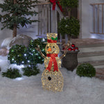 Load image into Gallery viewer, Gemmy Snowman Christmas Decoration 30 Inch Pre-Lit LED Indoor/Outdoor Holiday Decor
