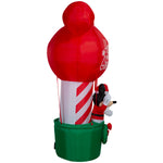 Load image into Gallery viewer, Gemmy Airblown Disney Mickey Hot Air Balloon Christmas Inflatable, 7-Ft, LED Yard Decor
