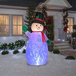 Load image into Gallery viewer, Airblown Large Snowman
