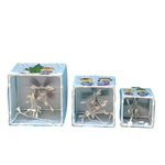 Load image into Gallery viewer, Peanuts 8 10 12in Peanuts PreLit LED Presents Printed Carolers, Blue
