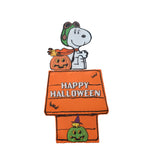 Load image into Gallery viewer, Peanuts 36in Peanuts L2D PreLit LED Snoopy Halloween Doghouse, Orange
