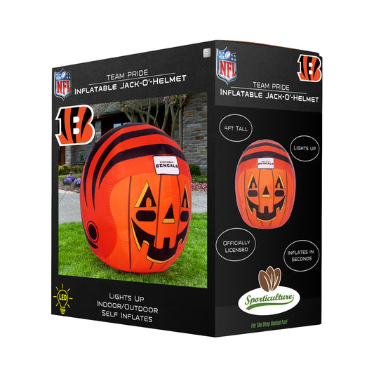 Cincinnati Bengals Inflatable Jack-O' Helmet