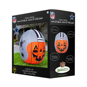 Dallas Cowboys Inflatable Jack-O' Helmet